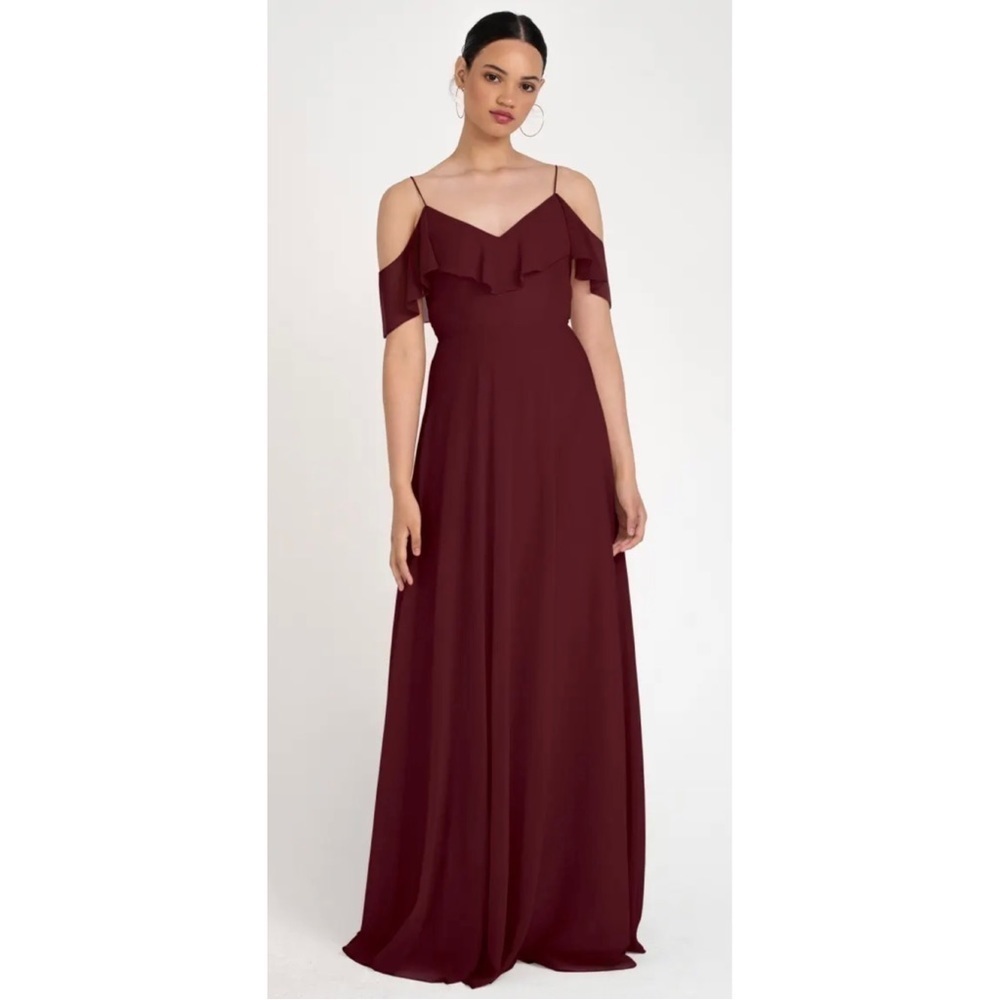 JENNY YOO Collection Bridesmaid Mila Dress in Hibiscus